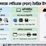 কিভাবে পিডিএফ (PDF) ফাইল তৈরি করতে হয়
