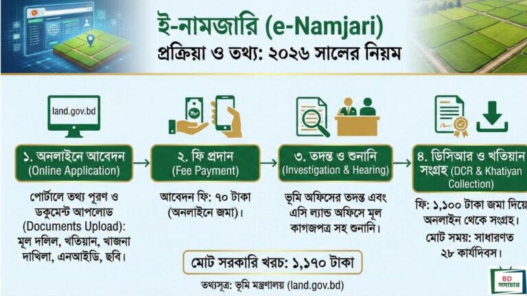 জমি খারিজ করতে কি কি কাগজ লাগে