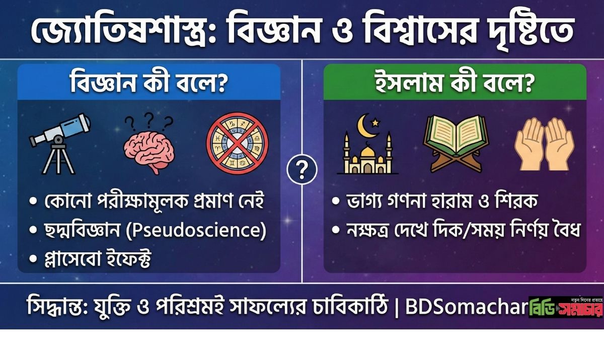 জ্যোতিষশাস্ত্র কি সত্যিই কাজ করে