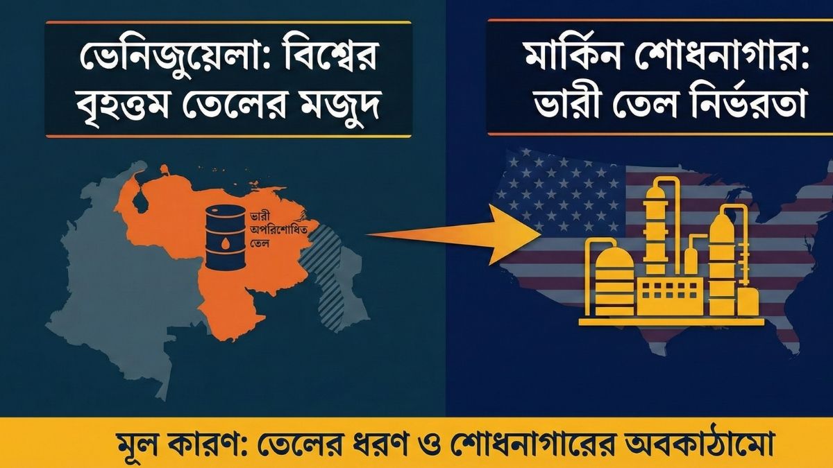 ভেনিজুয়েলার তেল কেন বিশ্বের জন্য এত গুরুত্বপূর্ণ