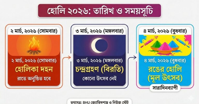 ২০২৬ সালে হোলি কবে (होली कब है - Holi Kab Ki Hai)